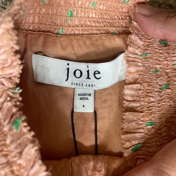 NWT Joie “Joesa” Sleeveless Cotton Blouse (D-1) - Picture 8 of 11